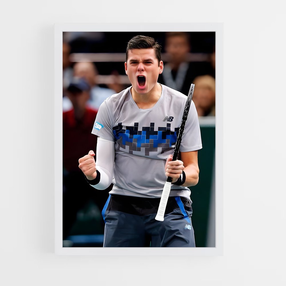 Poster Smash Time – affiche Tennis (vue 3)